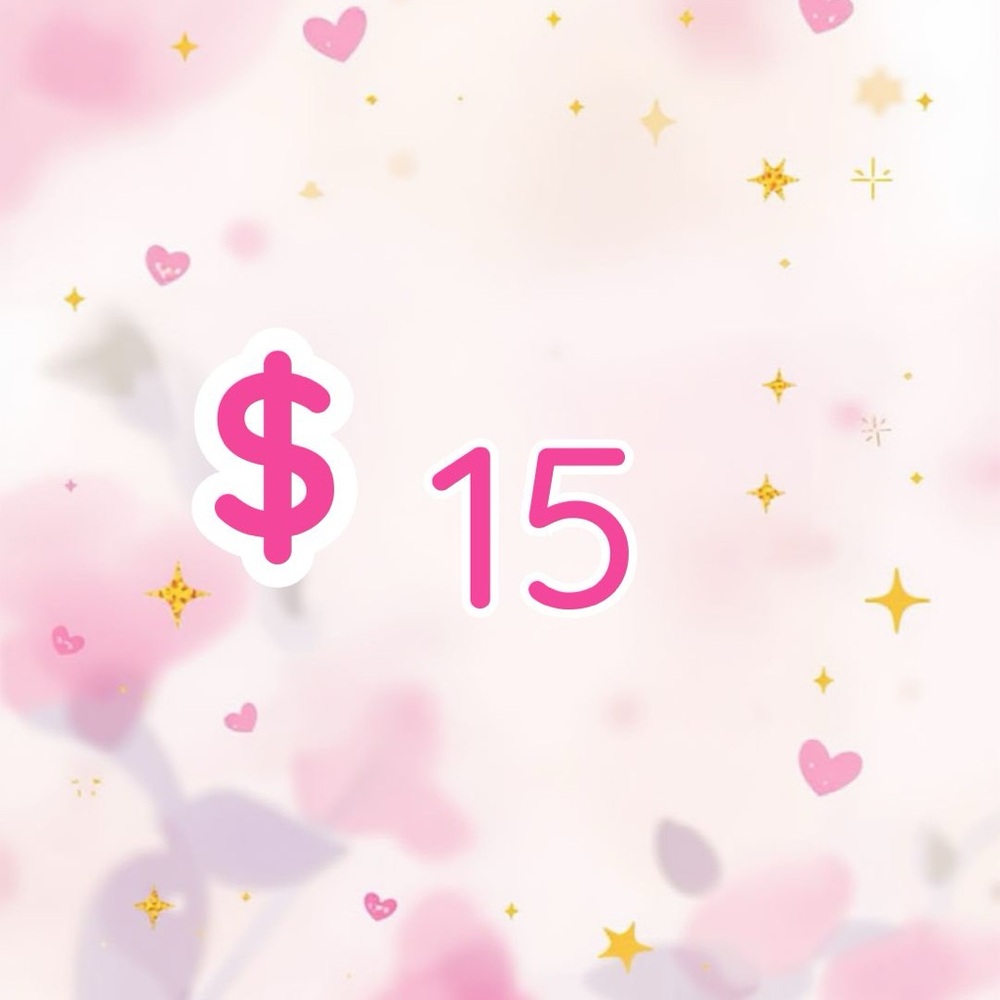 $15 unlisted
